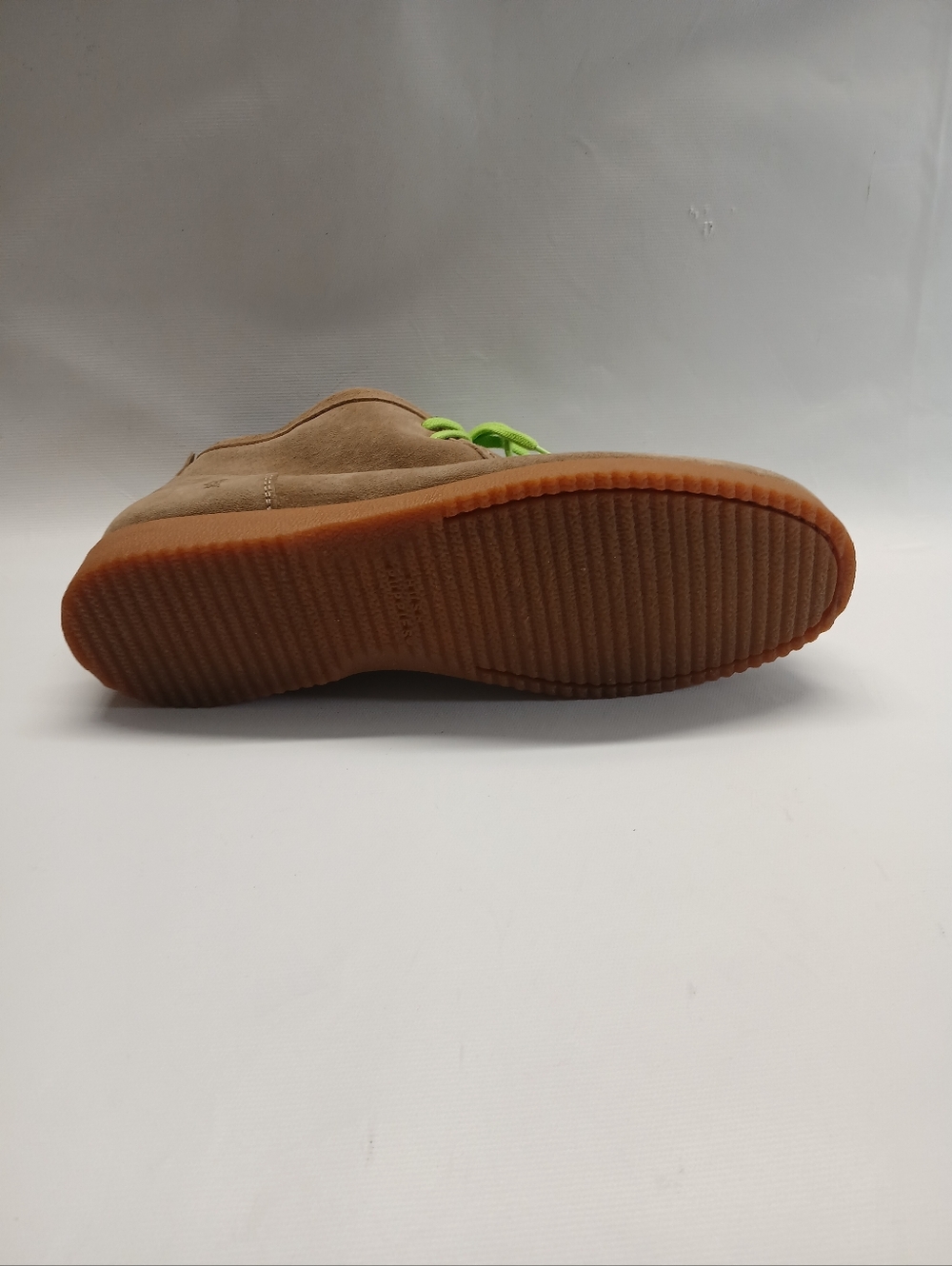Hush Puppies Men's Bridgeport  Orange Rubber Sole Shoe - Picture 6 of 16
